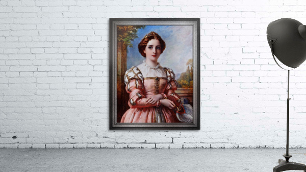 Beatrice by Thomas-Francis Dicksee Old Masters Fine Art Reproduction Aperçu sur mur