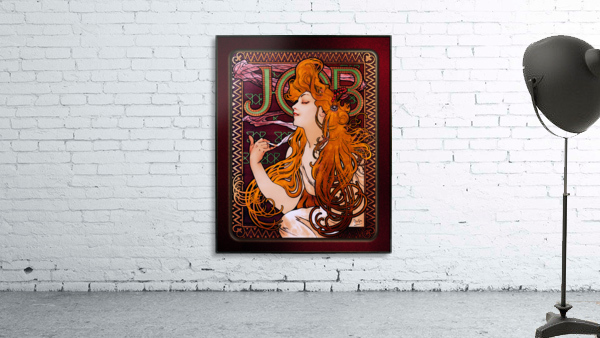 JOB by Alphonse Mucha Art Nouveau Old Masters Vintage Art Reproduction Wall Preview