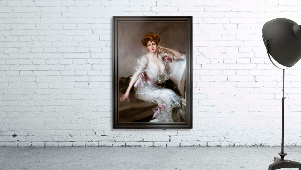 Portrait Of Anna Elizabeth Hansen by Giovanni Boldini Classical Art Old Masters Reproduction Wall Preview