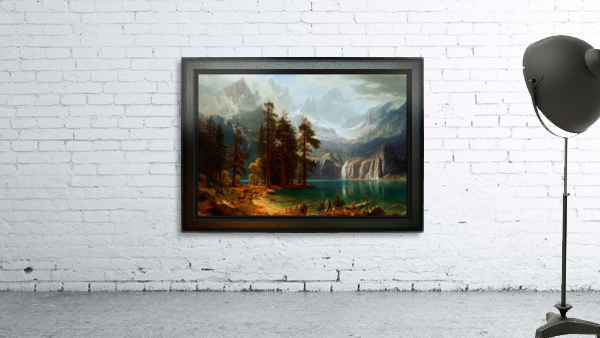 Sierra Nevada by Albert Bierstadt Old Masters Fine Art Reproduction Aperçu sur mur