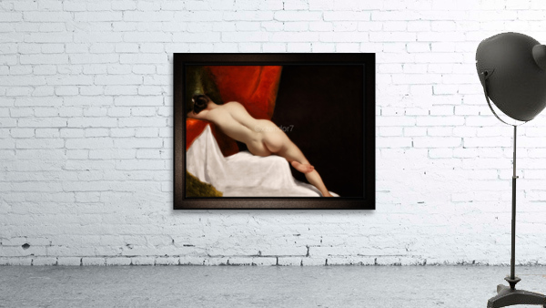 Reclining Female Nude by William Etty Classical Fine Art Xzendor7 Old Masters Reproductions Wall Preview