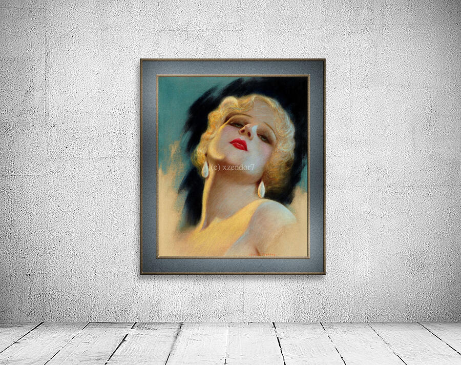 Jean Harlow Poses For Charles Gates Sheldon Remastered Vintage Retro Xzendor7 Art Reproductions Wall Preview