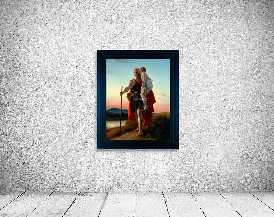 Belisarius by Baron Francois-Pascal-Simon Gerard Remastered Xzendor7 Classical Fine Art Old Masters Reproductions Aperçu sur mur