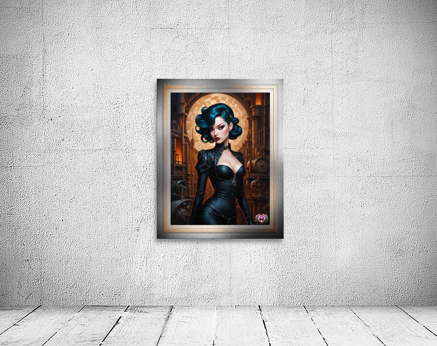 I Am In Control Gothic Girl Portrait Astonishing AI Concept Art by
