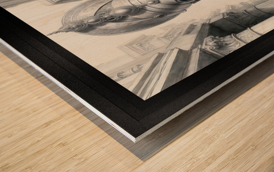 Queen Una Noothela Captivating AI Concept Art by Xzendor7 Wood print