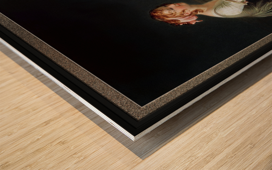 The Cats Lunch by Marguerite Gerard Wood print