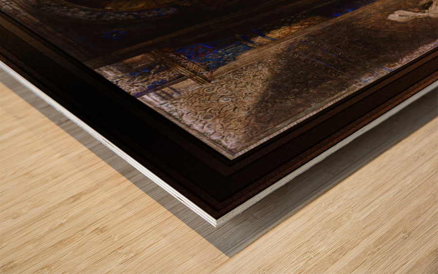 The Apparition by Gustave Moreau Wood print