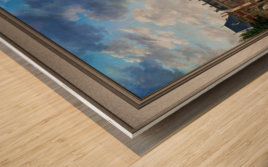 The Mauritshuis in The Hague by Bartholomeus van Hove Wood print