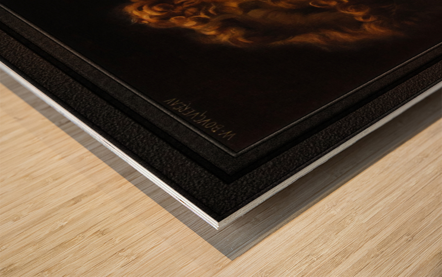 Young John The Baptist by William-Adolphe Bouguereau Fine Art Old Masters Reproduction Wood print