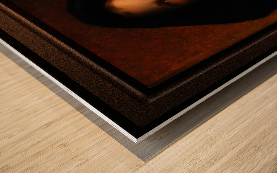 Femme Dans Un Manteau by Adolphe Piot Classical Fine Art Old Masters Xzendor7 Remastered Reproduction Wood print