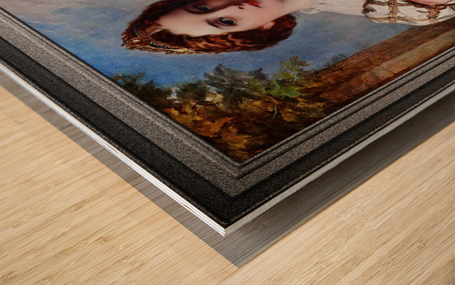 Beatrice by Thomas-Francis Dicksee Old Masters Fine Art Reproduction Impression sur bois