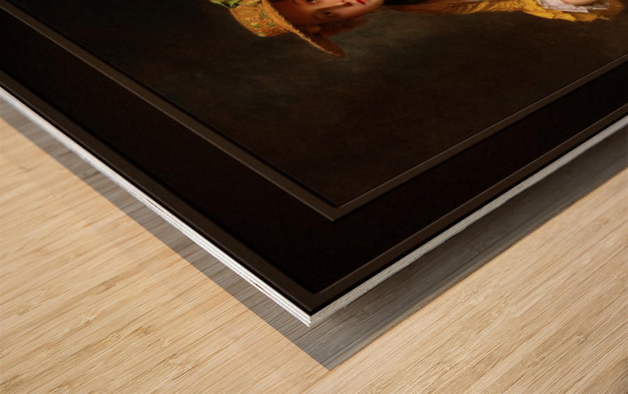 Will It Be Fine by Gustave Jacquet Remastered Xzendor7 Fine Art Old Masters Reproductions Wood print