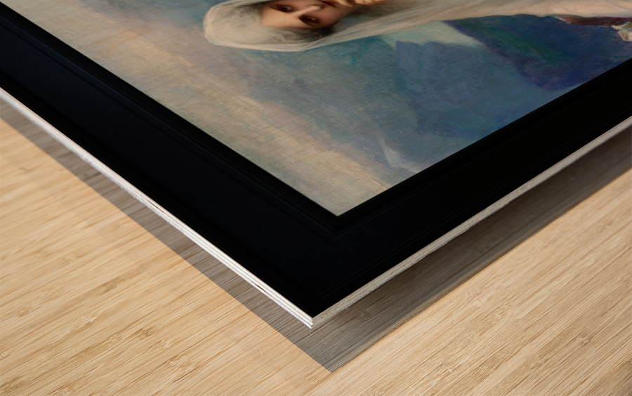 On the Summit by Pascal-Adolphe-Jean Dagnan-Bouveret Remastered Xzendor7 Classical Fine Art Old Masters Reproductions Wood print