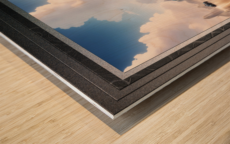 Art Deco Elegance Hits The Road The Alpha AX5 Beautiful AI Concept Art by Xzendor7 Impression sur bois