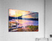Deadwood Sunset Acrylic Print