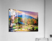 Katahdin Stream Rest Area Acrylic Print