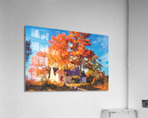 Fall Church Acrylic Print