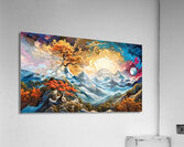 Fractal Skies Acrylic Print