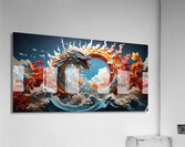 Paper Dragon No6 Acrylic Print