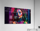 015 Gel Portrait Acrylic Print