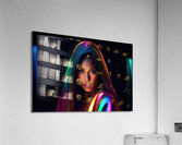 005 Gel Portrait Acrylic Print