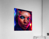 007 Gel Portrait Acrylic Print