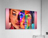 004 Gel Portrait Acrylic Print