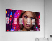 012 Gel Portrait Acrylic Print