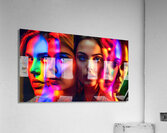 008 Gel Portrait Acrylic Print