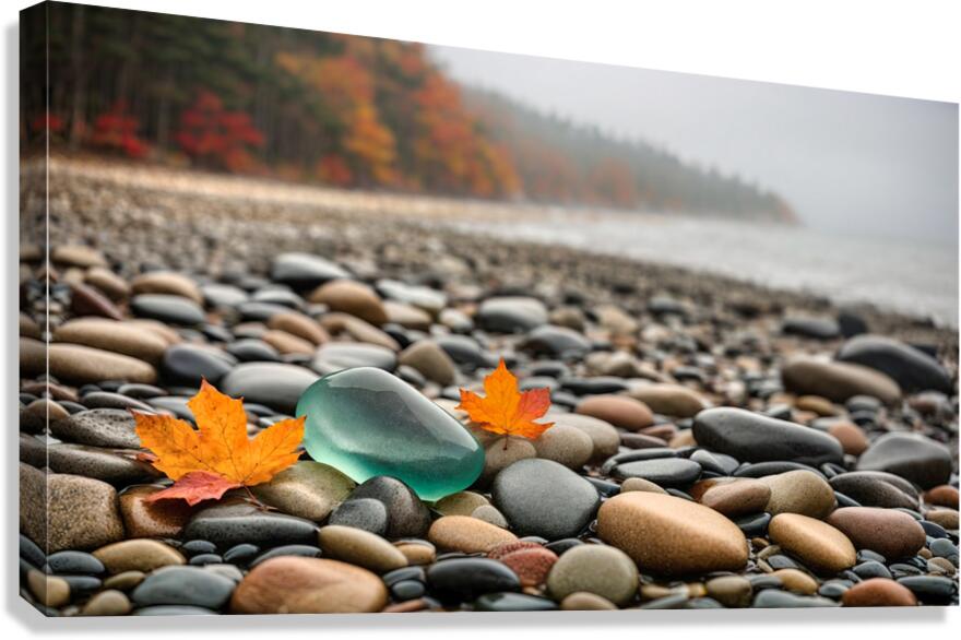 Fall at the Beach No2 Canvas Print