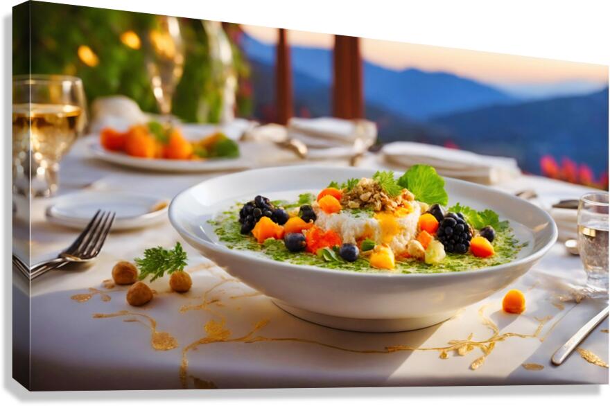 011 Food Canvas Print