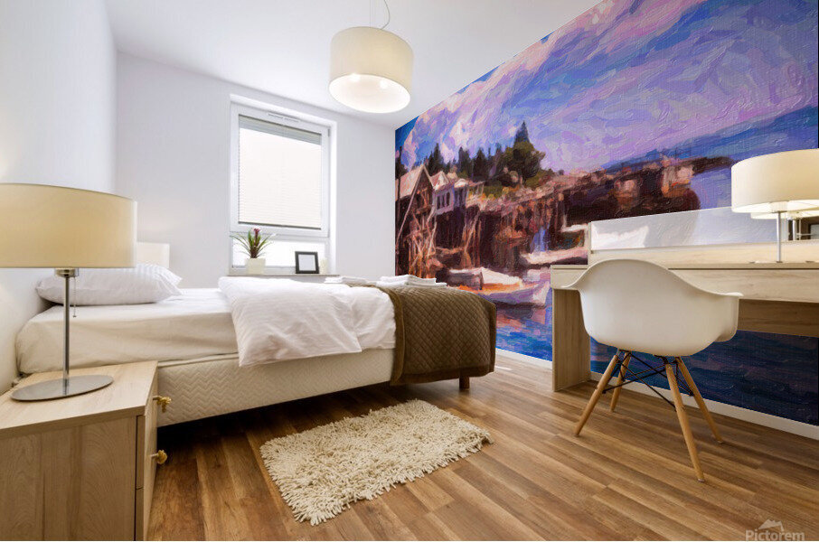 Coast Docks Mural print