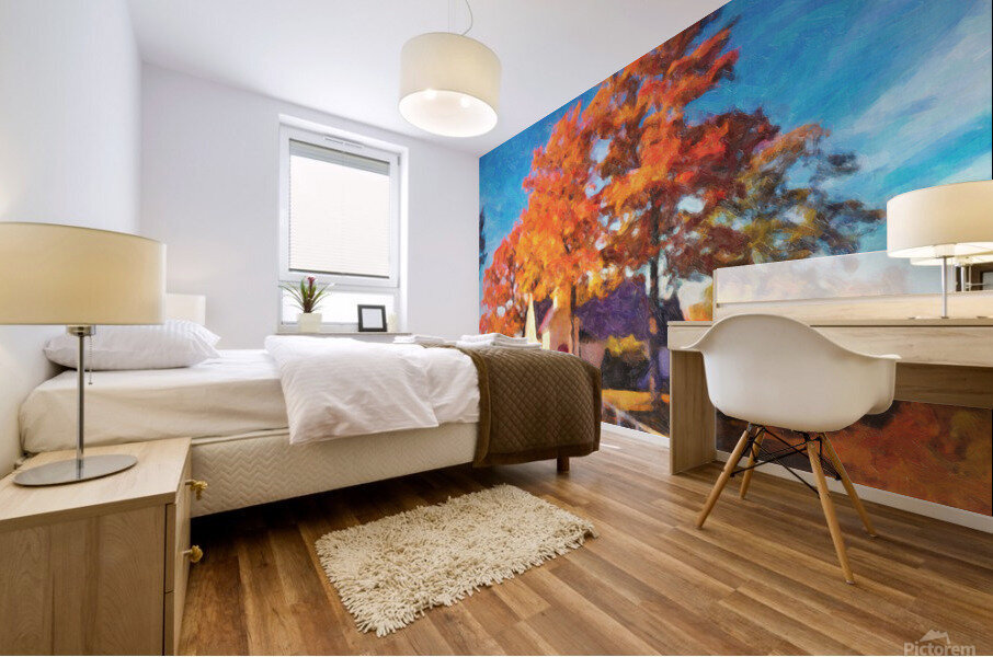 Fall Church Mural print