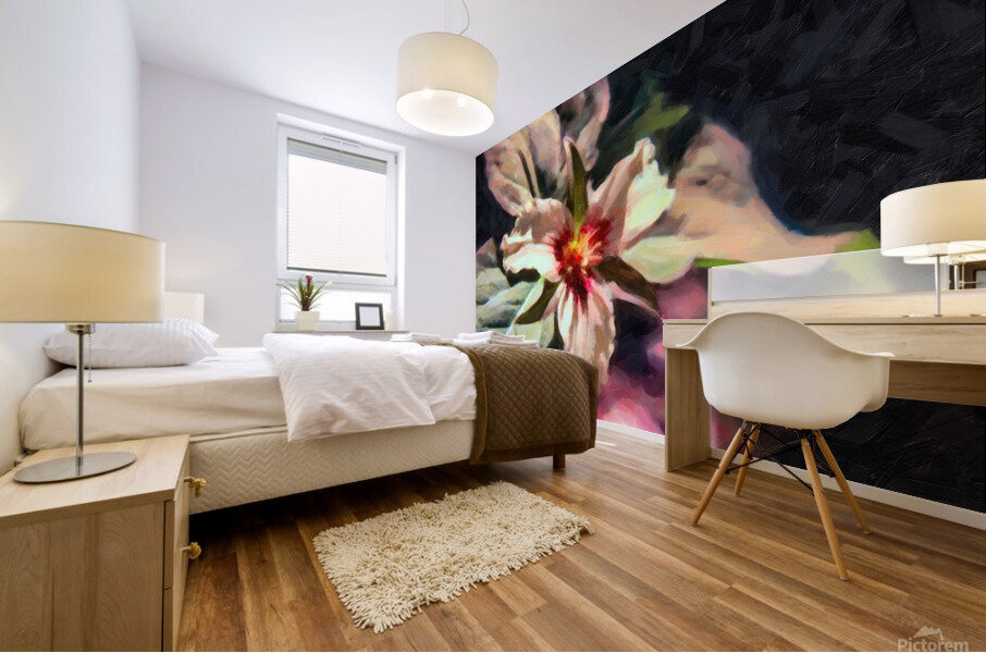 Trillium two Mural print