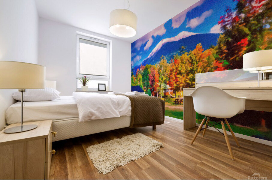Katahdin Rest area Mural print