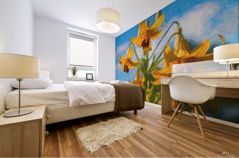 Yellow Bells Mural print