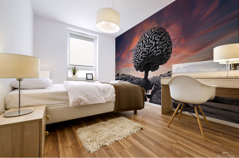 Spinal Stream final Mural print