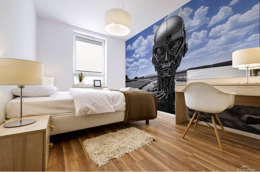 Alien Bath Final Mural print