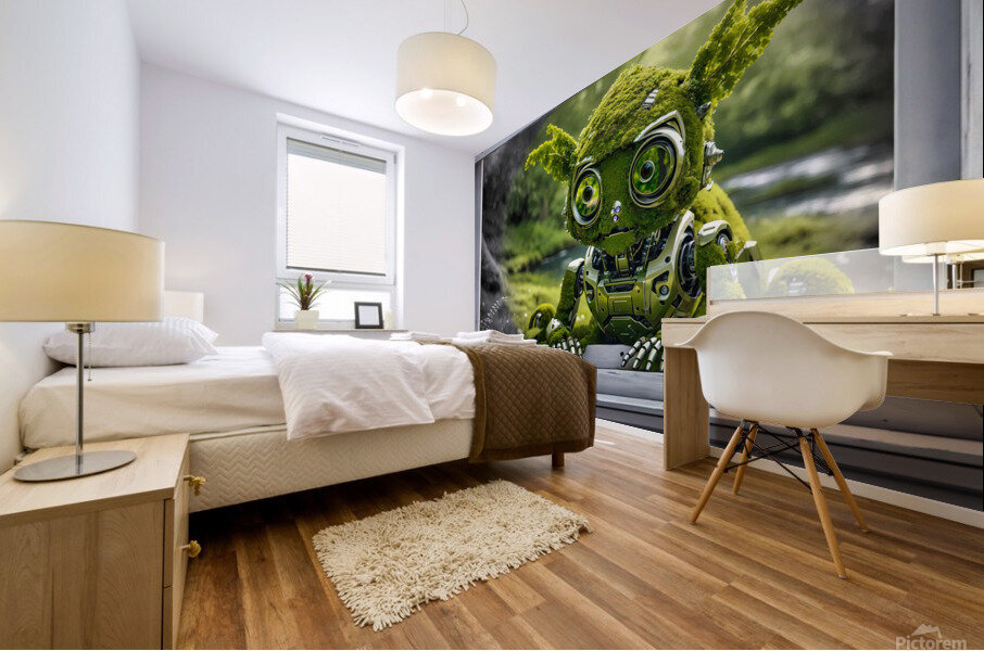 Mossy Robby Final Mural print