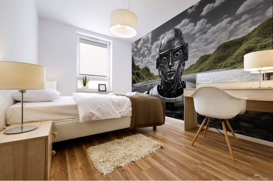 Mercury Dip Final Mural print