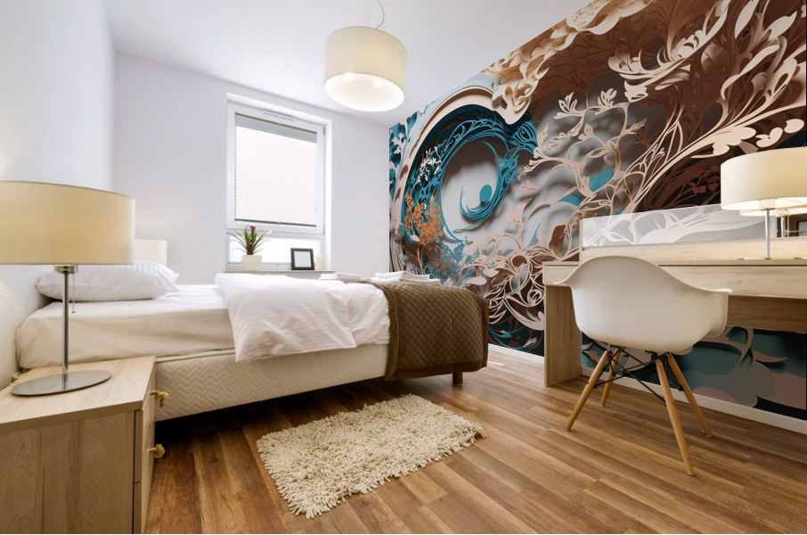 Paperlace No3 Mural print