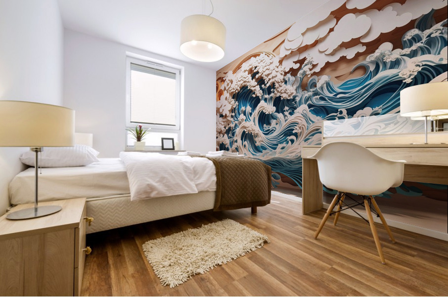 Paperlace No2 Mural print