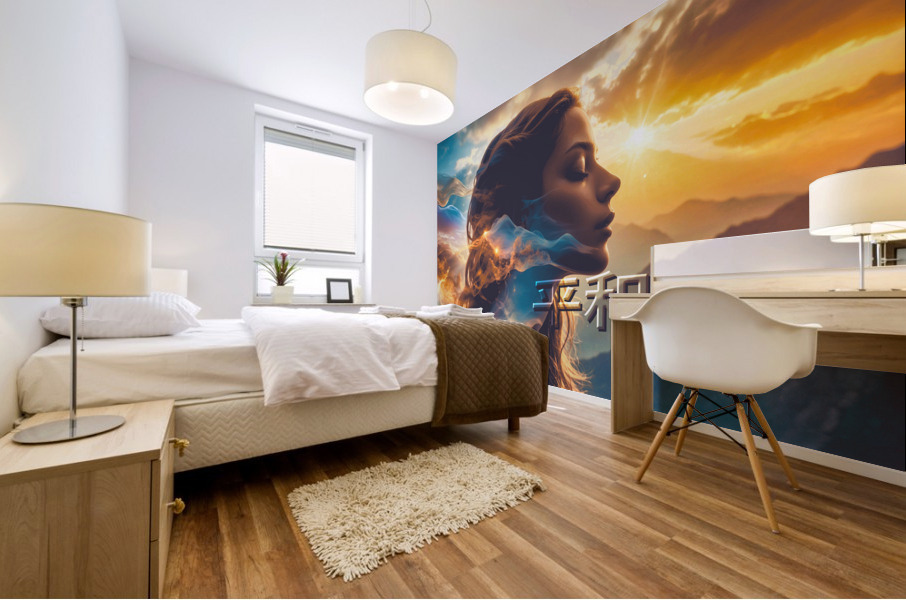 PEACE JP Mural print