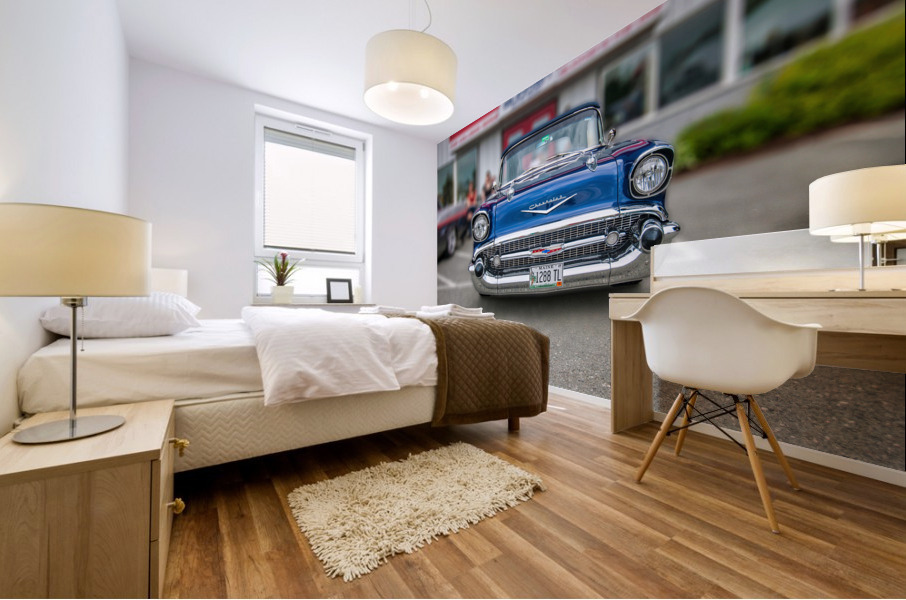 HDR car9 Mural print