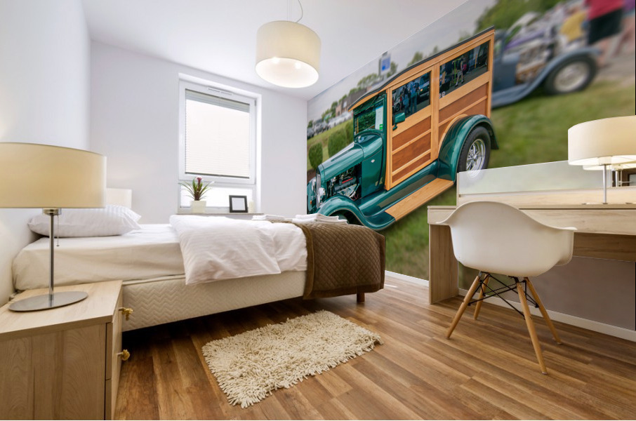 HDR car2 Mural print
