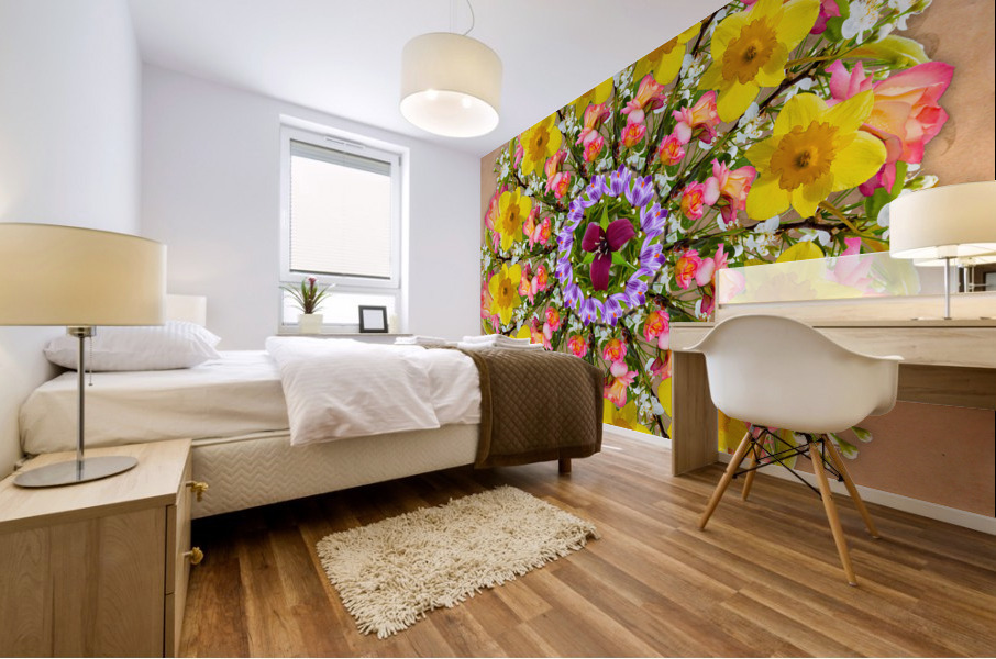 Mandala 001 Mural print