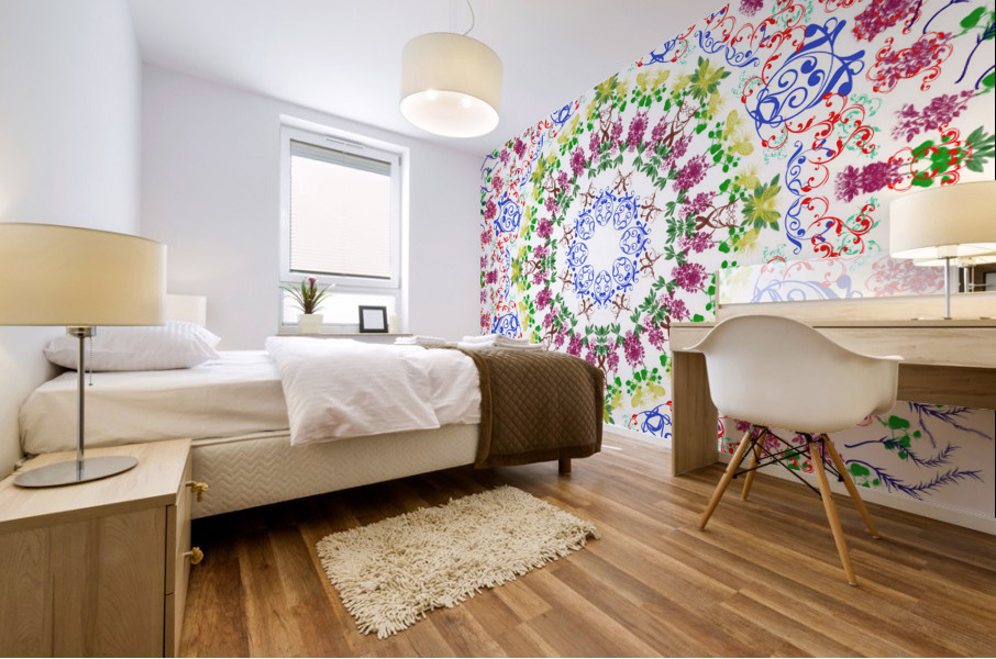 Mandala 012 Mural print