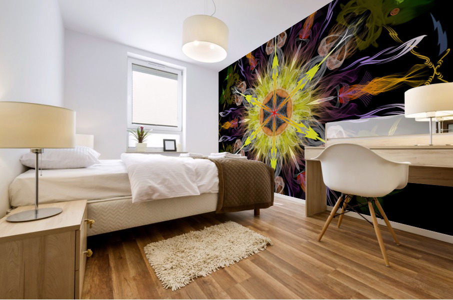 Mandala 016 Mural print