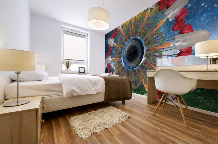 Mandala 009 Mural print