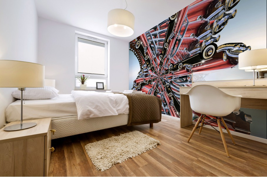 One Car 010 Mural print